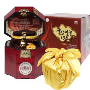 홍삼벌꿀100 홍삼 꿀 명절선물 부모님선물 밤투각 700g