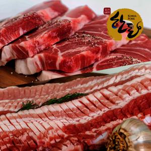 (신선집중) 농부의정육점 국내산 냉장 한돈 삼겹살 1kg (500g+500g)