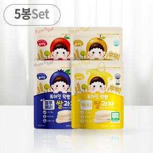 떡뻥 과일 쌀과자 5봉세트 / 10봉 구매시 +2봉 증정