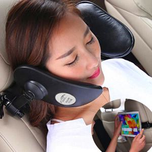 문스타 차량용 헤드레스트 목쿠션 목베개 거치대