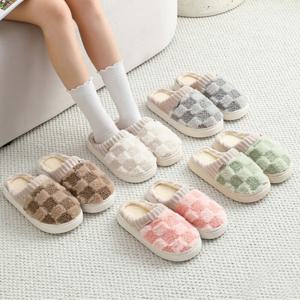 남여공용 겨울 털슬리퍼 털실내화 방한거실화 남성 여성 슬리퍼 OFS-DMSLP7