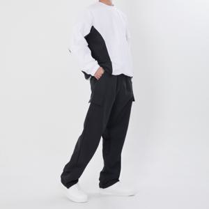 네오플레인 나일론 남자 트레이닝복 셋업 카고 팬츠 바람막이 운동복 땀복 세트 바스락