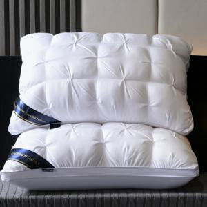 퀼팅 폴리에스테르 숙면 호텔베개 70x46cm