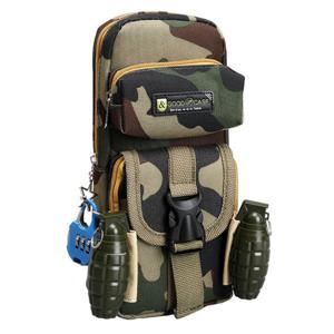 초코링샵 밀리터리 군대 수류탄 좌물쇠 초등 남아 파우치형 필통