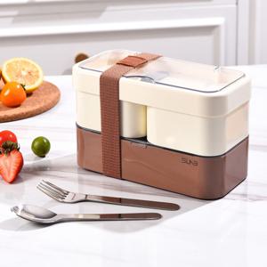 스테인리스 304 직장인용 2단 도시락통 식기세트 팬톤 디자인 한정판 세일중