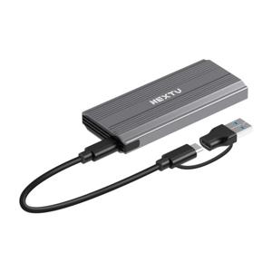넥스트유 외장하드 외장SSD 10G C타입 저장장치 M.2 케이스 NVME+NGFF겸용 2IN1케이블제공 알루미늄 툴프리
