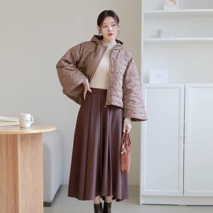 (최초가 129000원)(르포엠)미스트 후드케이프 헝가리 구스다운 점퍼