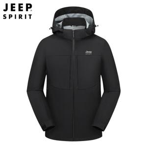 JEEP SPIRIT 바람막이 커플 등산복 아웃도어 후드 재킷