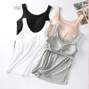 2in1 모달 캡내장 나시 브라런닝 2종세트 쿨링 탄력성