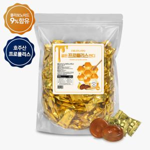 후르츠뽀 골든 프로폴리스 목캔디 1kg 목에좋은 대용량 캔디