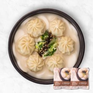 보영만두 고기떡만둣국 4인분 (사골 엑기스/육즙가득 고기포자만두/간편 국물요리)