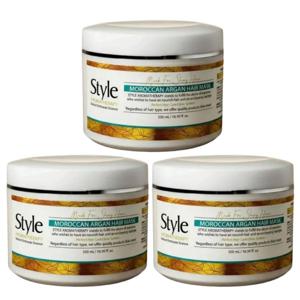 모로칸 아르간 헤어팩 대용량 500ml 3개 극손상 물미역 트리트먼트 프리미엄 헤어클리닉