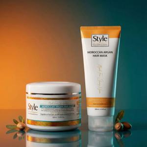 모로칸 아르간 헤어팩 대용량 500ml+200ml 2종  1+1 프리미엄 손상모 복구 셀프클리닉
