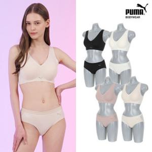 푸마 여성 스킨라이크 서포트 프리컷 브라팬티 2종세트 택1