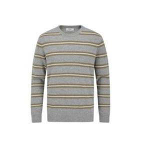 (롯데백화점)램스울 스트라이프 라운드 스웨터 NEE4ER1908