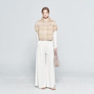 (신세계강남점)롱헤어 밍크 베스트_PM (V10290SS)