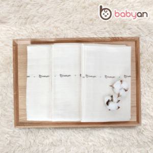 베이비앙 국내산 무형광 순면 대나무(밤부) 오가닉 사각 원통형 엠보 거즈 천기저귀 땅콩기저귀 기저귀커버