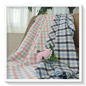 리하이원단 대폭 순면 선염 체크 무늬 30수 2종 국내산 원피스 셔츠 커튼 홈미싱