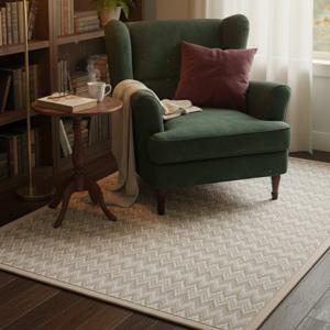 니트 텍스처 러그 카페트 거실/자취방/침실용 매트 150x200