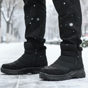 남여공용 패딩 신발 겨울 방한화 방수 남자 여자 부츠 라이더 배달 오토바이 털 안감 남성 여성