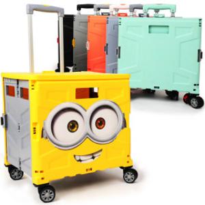 4바퀴 360도 접이식 쇼핑카트 장바구니 핸드 캐리어