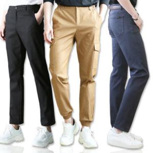 봄신상 면바지 남자바지 슬랙스 스판바지 밴딩바지 카고 면팬츠
