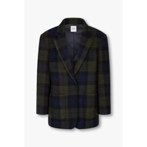 (STUDIO TOMBOY)(신세계천안아산점)강남점단독체크패턴 울자켓 (9174412983)