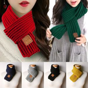 여성 폴인럽 스키니 니트 목도리 머플러 넥워머