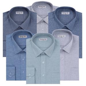 남자 보카시 긴팔 와이셔츠 남성용 직장인 회사원 정장 빅사이즈 셔츠