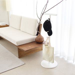 고무나무 원목 미니 스탠드 가방 행거 인테리어 현관 틈새 아이방 소품걸이