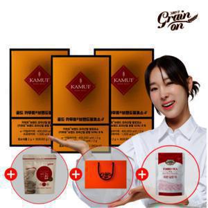 골드 카무트효소G 3개월분(2g x 90포) + 쇼핑백 + 파로저당씬칩 + 파로담은티