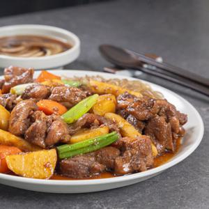 더든든 안동식 순살 간장찜닭 500g x 4팩 술안주 캠핑 간편조리 밥도둑