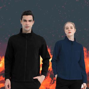 겨울 후리스 양털 집업 자켓 남녀공용 보아털 플리스 점퍼