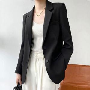 여성 가을 슬림핏 정장 자켓 캐주얼 하객룩