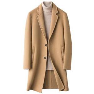 남자롱코트 남성 반코트 모직 슬림 캐시미어 겨울 자켓 c15