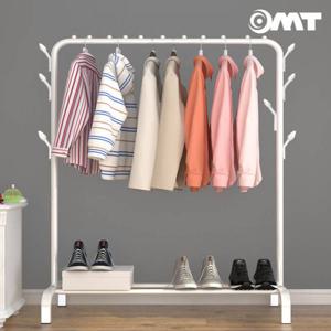 1단 철재 스탠드 행거 수납선반 옷걸이행거 OHG-B1