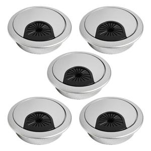 (5개입) 53mm 원형 전선캡 책상 데스크 타공 상판 홀캡 구멍 커버 마감캡 정리 마개