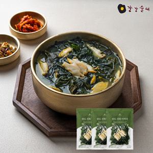 강강술래 완도 전복 미역국 170g x 3개