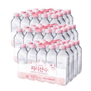 지리산수 핑크 500ml 60병 /생수전문배송 (유라벨/무라벨 랜덤발송)
