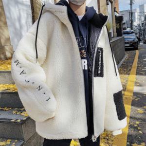 양털 후리스 남자 뽀글이 자켓 플리스 후드집업