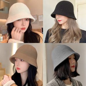 여자 겨울 버킷햇 벙거지 니트 모자 OFS-DMHT06