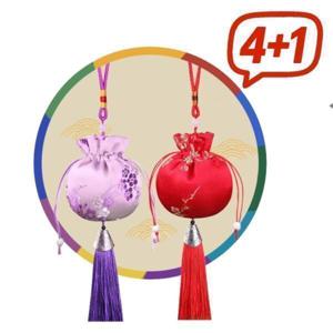 4+1 슬기로운 명절 생활 설날 추석 쁘띠 새해 복주머니 선물 새해복많이받으세요