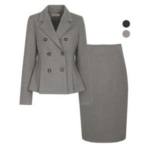 비비드 시크릿가너 하프클럽/비비드시크릿가너SET 여성 아모스 겨울 더블정장 자켓 미