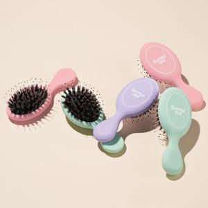 버니리타 미니 돈모브러쉬 파스텔 핑크 퍼플 민트 헤어브러쉬 토끼빗