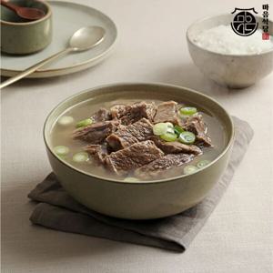 1+1+1 마음식당 국내산 뼈없는 소갈비탕 600g x 3팩 순살갈비탕 간편보관 간편조리 100%국내산