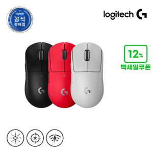로지텍코리아 로지텍G PRO X SUPERLIGHT 2SE 화이트 게이밍마우스