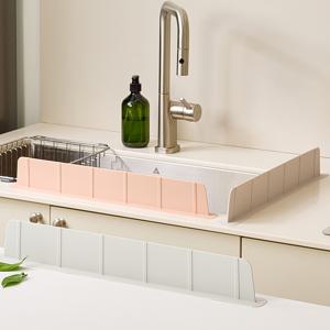 실리콘스토리 싱크대 실리콘 강력 흡착 물막이 설거지 워터펜스 물튀김방지