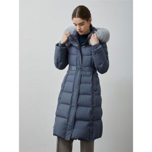 올리비아로렌 벨티드 롱 구스다운점퍼VOPKD4WB111