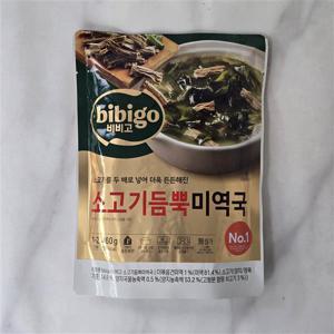 비비고 소고기 듬뿍 미역국 460G 18개 1박스