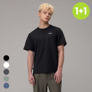 1+1 에버라스트 기능성반팔 쿨티셔츠 냉감티